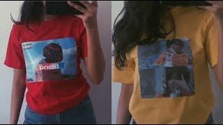 How to put pictures on t-shirts without transfer paper!
