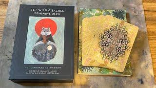 The Wild & Sacred Feminine Deck: a flipthrough and first impressions