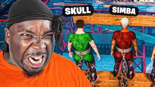 Black Guys vs SLAVE SIMULATOR... | (Chained together)