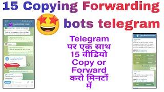 15 Copying Forwarding bots telegram|| part 2 Copying and forwarding is not allowed in telegram