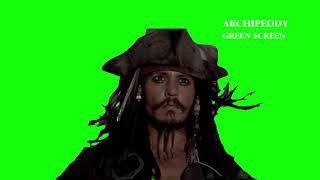 Pirate  in Green Screen and Blue Screen - 4K Royalty Free.