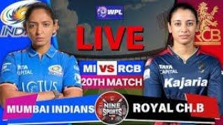 MIW vs RCBW 20th Match, WPL 2025| WPL LIVE MATCH TODAY