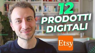 12 Prodotti digitali da vendere online su Etsy