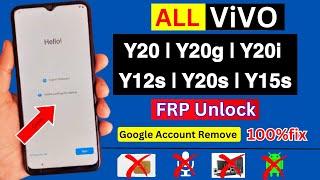 ViVO Y20/Y20g/Y12s/Y20i/Y15s || FRP Bypass || Google Account Remove | New Security | frp Unlock 2023