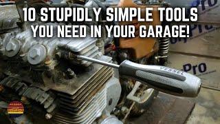 10 Stupidly Simple Tools You Need In Your Garage!