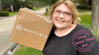 Wantable THEMED Box | PLUS SIZE | Unboxing and Try-on Haul | Subscription Box |Summer Trends Edit