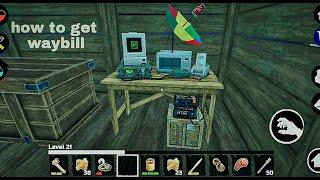 How to get waybill survive on raft || survive on raft || gaming beast
