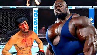 PS5 Pro| Bruce Lee vs. Super Big Rough Wrestler (EA Sports UFC 5)