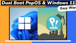 How to Dual Boot Pop OS 22.04 LTS and Windows 11 2023 (EASIEST WAY)