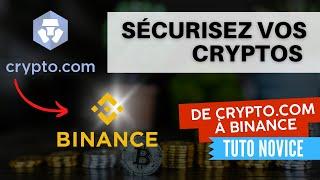 Déplacez vos cryptomonnaies de crypto.com vers Binance