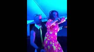 Lady Miss Kier (Deee Lite) and Keenan dance