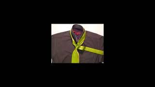 how to tie a tie trinity knot stop motion animation