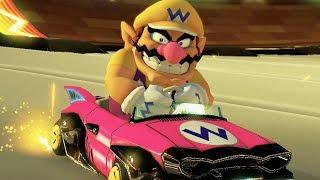 Mario Kart 8 Deluxe - Leaf Cup 200cc (Wario Gameplay)