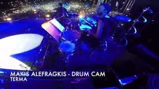 TERMA mazonakis live @ theatro vraxwn (drum cam makis alefragkis)