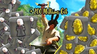 Making over 200 Million GIl to buy all minions (that I don't have)