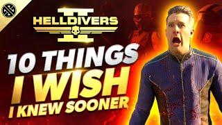 Helldivers 2 - 10 Things I Wish I Knew Sooner | Tips & Tricks