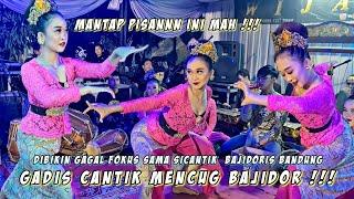 DIBIKIN GAGAL FOKUS!!! GADIS CANTIK MENCUG BAJIDORAN || Bajidor Wijaya Giri Live  Punclut Lembang