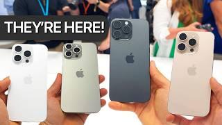 iPhone 16 Pro all Colours Hands-on