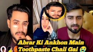 Abrar Ki Ankhon Main Toothpaste Chali Gai  | Abrar with Kainat and Haider Shah with Saleena |