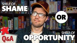 Getting your unplayed games to the table & more board gaming discussion topics. | Board Game Q&A