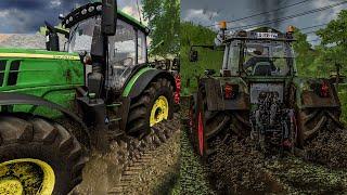 Новая система реальной грязи в Farming Simulator 22 (каждый трактор застревает в грязи)
