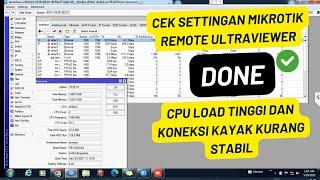 CPU Load Tinggi pada RB 1100 AHX2