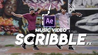 Music Video SCRIBBLE Effect | After Effects CC Tutorial