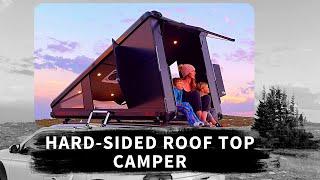 World's first hard-sided roof top camper