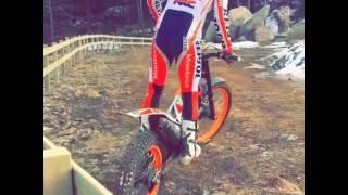 Toni bou trials bike