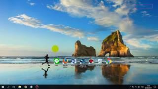 Cara Mengecilkan ukuran Desktop Ikon windows 10