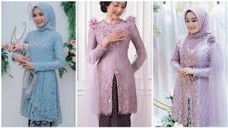 27 Inspirasi Model Kebaya Modern Brokat Terbaru 2021/2022 Untuk Pesta Pernikahan Kondangan Lamaran