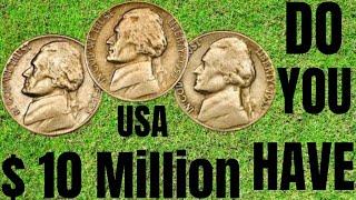MOST VALUABLE JEFFERSON NICKELS THAT COULD MAKE YOU A MILLIONAIRE!