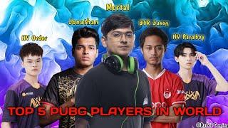 TOP 5 PUBG PLAYERS IN THE WORLD PUBG | Darkio Gaming #shorts #pubgmobile #bgmi