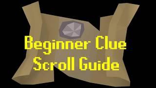 OSRS - Beginner Clue Scroll Guide - [Every Clue Step]