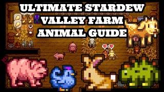 The Ultimate Stardew Valley Farm Animals Guide | How To Get A Dinosaur Egg