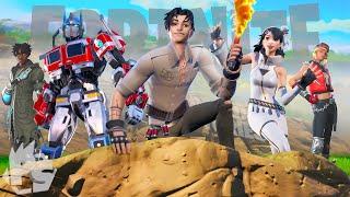 LE ORIGINI DI LORENZO E OPTIMUS PRIME su Fortnite  FILM  Pazzox Stories