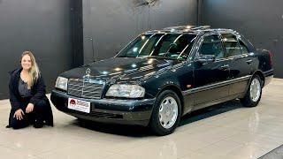 Mercedes-Benz C280 Elegance 1994 com APENAS 37 mil quilômetros! 