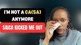 My Chartered Accountant Profession Is Over | SAICA Terminated Membership | Reality Of Being A CA(SA)