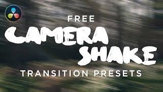 [New In 2022 : Saving And Using Power Bins] Free Camera Shake Transitions | DaVinci Resolve 17