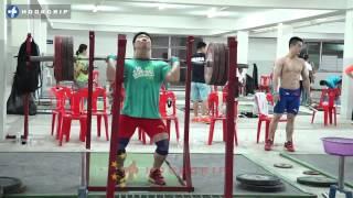 Male Chinese Team @ 2015 Asian Championships Training Hall - Sat Sept 5