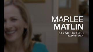 SoCal Stories | With a Cause - Marlee Matlin - Convo