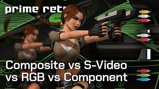 Original Xbox Video Encoders, Composite vs S-Video vs RGB vs Component, Revisions Compared