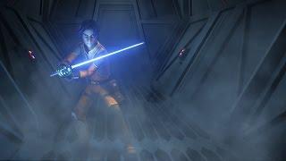 Star Wars Rebels - Ezra escapes from captivity [1080p]