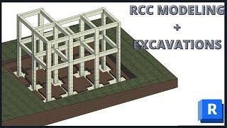 Revit structure RCC Modeling & Excavations with Toposolids.