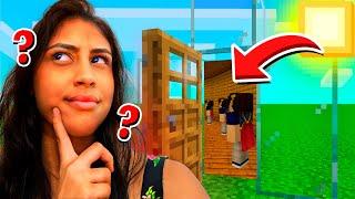 TROLLEI A EDUARDA com a CASA CONFUSA no MINECRAFT!