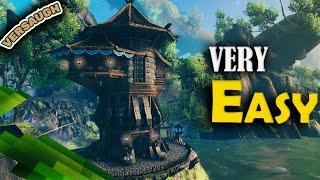 I Built An EPIC Medieval Wizard Tower in Valheim, Here's How To Build It | Valheim Mistlands |