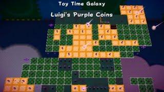 Super Mario Galaxy - All Purple Coin Missions