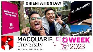 Orientation Day Macquarie University Sydney / Indian students in Australia