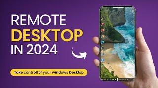 Use Your Phone to Control Your Windows PC | Android & iOS  | Microsoft Remote Desktop (RDP)