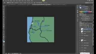 Create a Map Using Photoshop CS6